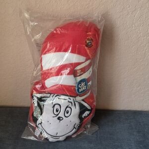 Vintage 2003 Dr Seuss Cat in the Hat Plush Movie NOS New In Bag